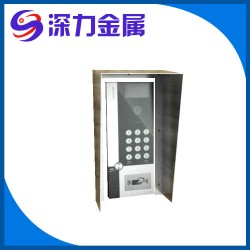 专业提供 精密ic门禁机座加工 不锈钢壁挂式防水门禁机座