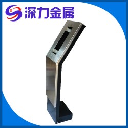 承接各种 SL-1011不锈钢门禁机座 拉丝加烤漆对讲门禁机座