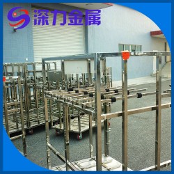 专业精密钣金加工 高品质不锈钢推车 佛山优质不锈钢推车钣金件