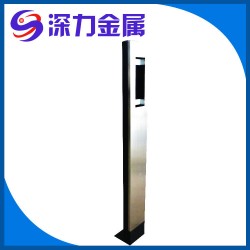 专业承接 SL-1010不锈钢拉丝加烤漆门禁机座 单门防水门禁机座