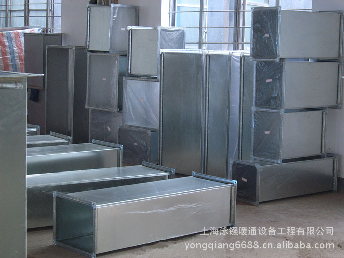 白铁加工-共板法兰风管-角铁法兰风管加工