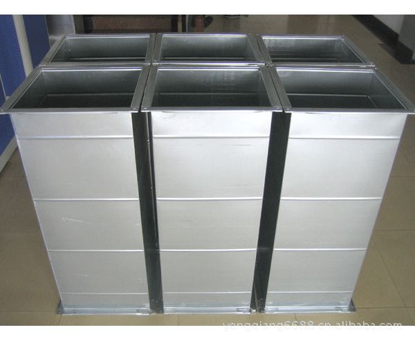 加工空调通风管道-加工共板法兰风管-加工角铁法兰风管