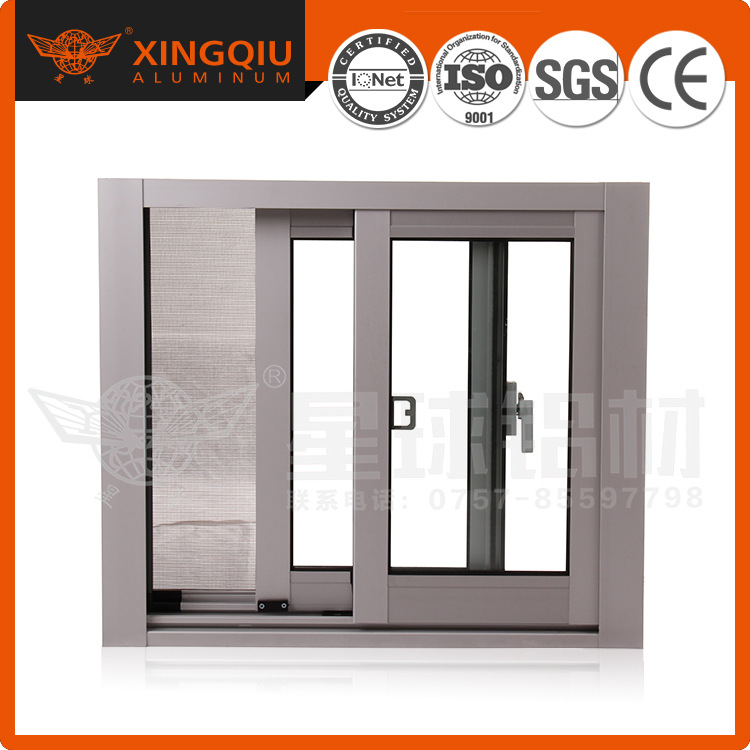 厂家生产铝合金门窗 推拉窗隔热铝门窗 门窗断桥铝