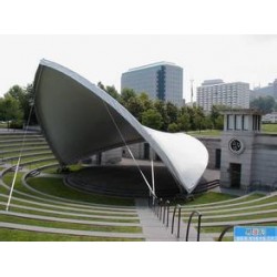 江苏天宇公司制作安装景观膜结构 膜结构雨棚 膜结构景观工程
