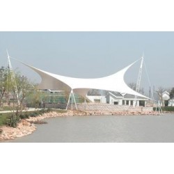 江苏天宇公司专业制作安装膜结构雨棚 膜结构艺术造型