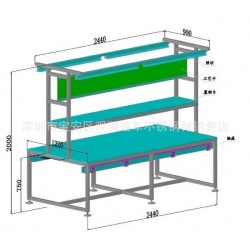 【长期供应】不锈钢防静电工作台 深圳厂家直销不锈钢工作台