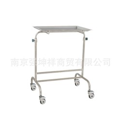 不锈钢双杆托盘升降台 医用台