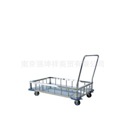 优质不锈钢平板折叠车 医用手推车