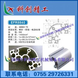 供应工业铝型材 EFR8840 东莞铝型材 铝型材机架 铝型材厂