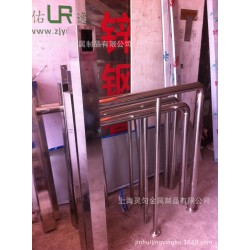 不锈钢刷卡机护栏加工 金属制品 焊接加工  表面处理