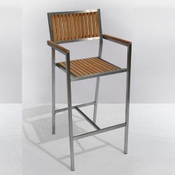 厂家供应优质户外钢木桌椅，柚木户外桌椅，不锈钢户外桌椅