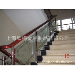 上海厂家加工定制不锈钢玻璃栏杆 铁栏杆 高分子扶手