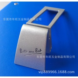批量定做 创意金属名片座 折弯不锈钢名片夹 金属名片盒