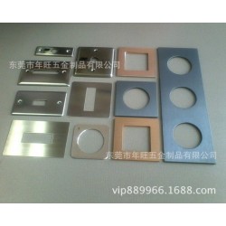 不锈钢金属开关 86形合金电镀开关 西门子开关 拉丝表面
