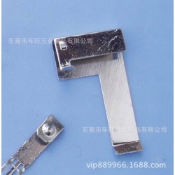 蚀刻加工精密小弹片 不锈钢烧烤固定签子弹片 金属电器弹片