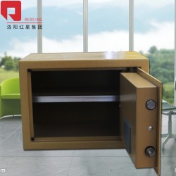 洛阳红星家用壁柜 家用桌上密码柜 电子密码保险壁柜
