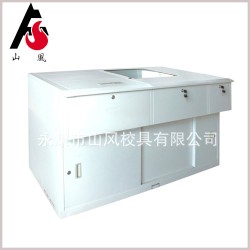 热销推荐SF-D007型白色中式风格实木多媒体讲台
