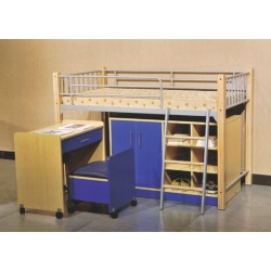 厂家生产供应 学生公寓组合床 组合儿童公寓家具