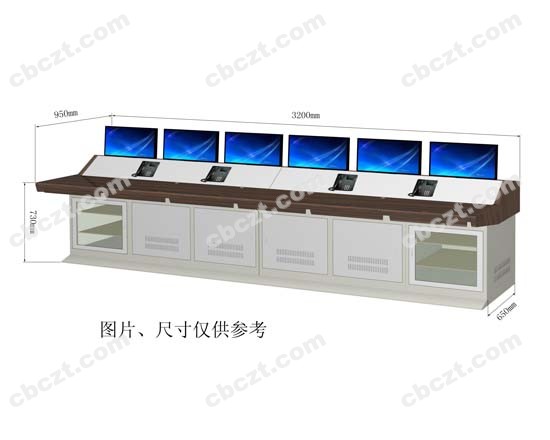 豪华型槽式控制台效果图