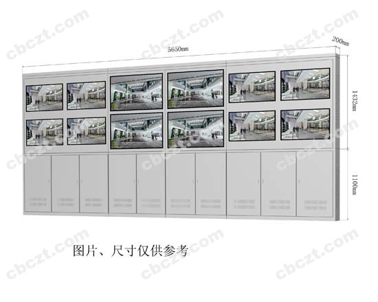 监控墙效果图