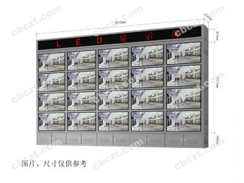 监控墙效果图