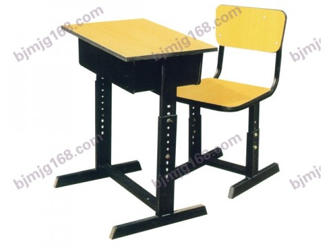北京虎力武森固定式课桌椅 升降式课桌椅厂家直销