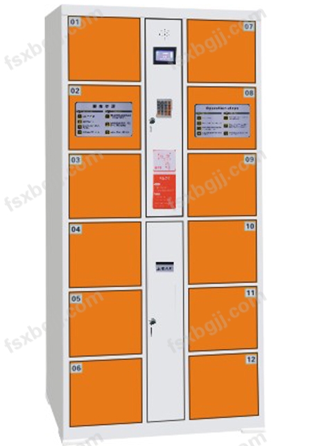 12门智能卡存包柜-06
