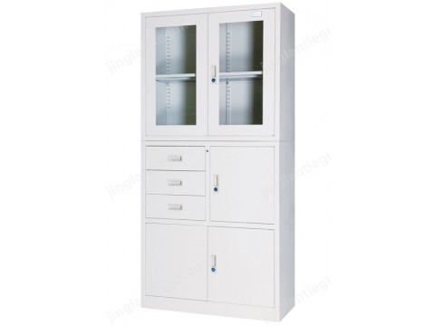 香河分体偏三屉柜（带内保） 文件柜