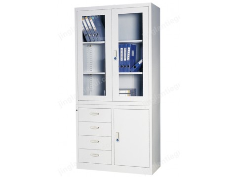 香河分体偏四屉柜 办公资料柜 抽屉柜