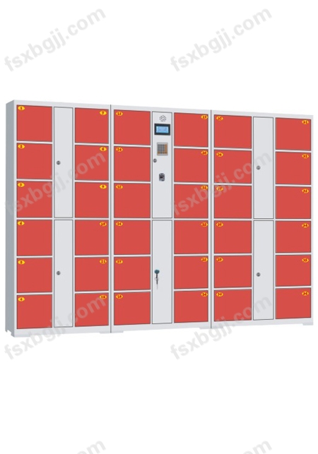 36门组合指纹存包柜-09