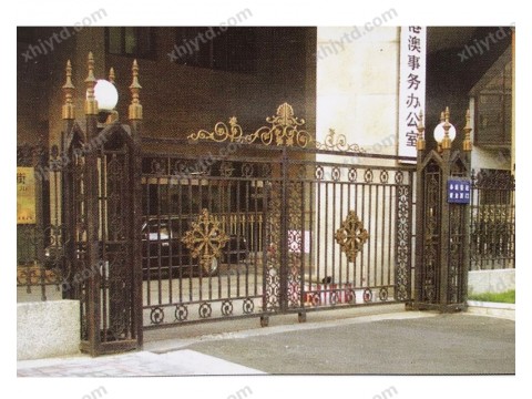 天津小区大门不锈钢庭院门21