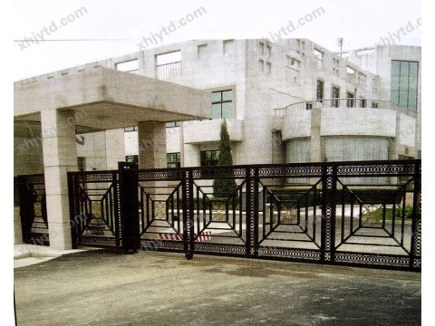 北京移动大门不锈钢庭院门18