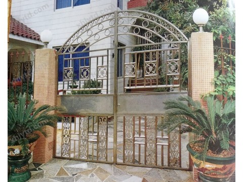 北京豪华不锈钢庭院门09