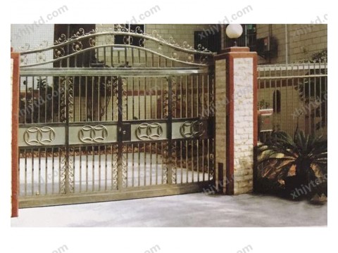 香河小区防盗不锈钢庭院门04