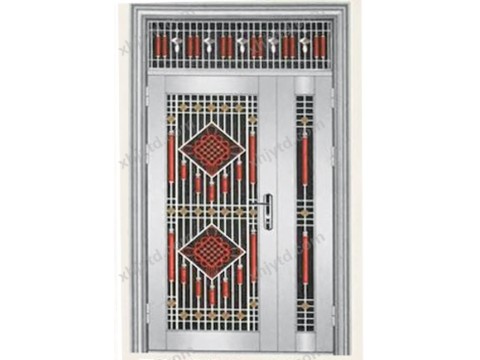 北京不锈钢防盗子母门02