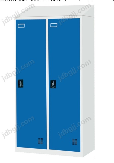 斜顶二门更衣柜（闪电锁）-11