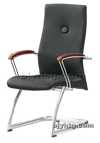 钢木椅子 简易靠背圆角电脑办公椅