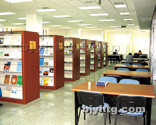 北京交通大学图书馆书架 单面书架