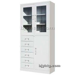 偏六屉平开门柜 办公家具保密柜