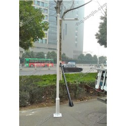 监控杆 围墙监控杆