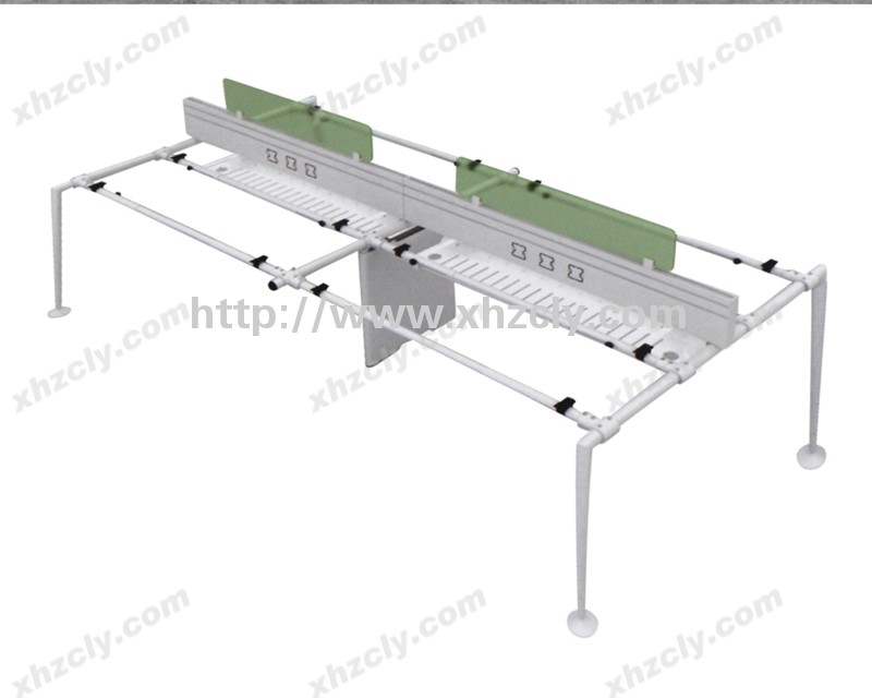 屏风工作位办公桌架 金属会议桌脚