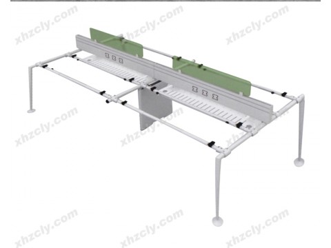 屏风工作位办公桌架 金属会议桌脚
