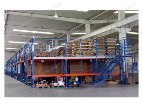 钢结构平台 组合货架 仓库平台