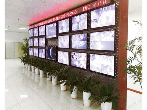 西安安防监控墙 监控显示器