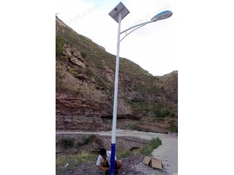 西安自弯臂路灯 路灯高杆灯