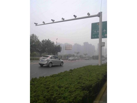 西安道路监控立杆 枪机球机立杆