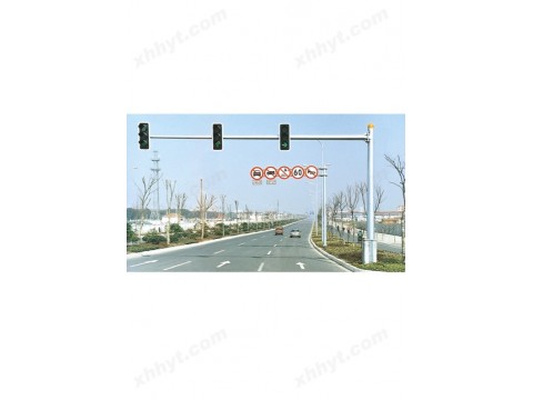 西安道路监控杆 摄像枪球机立杆立柱