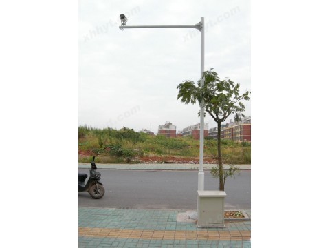 陕西监控立杆 道路枪机监控杆