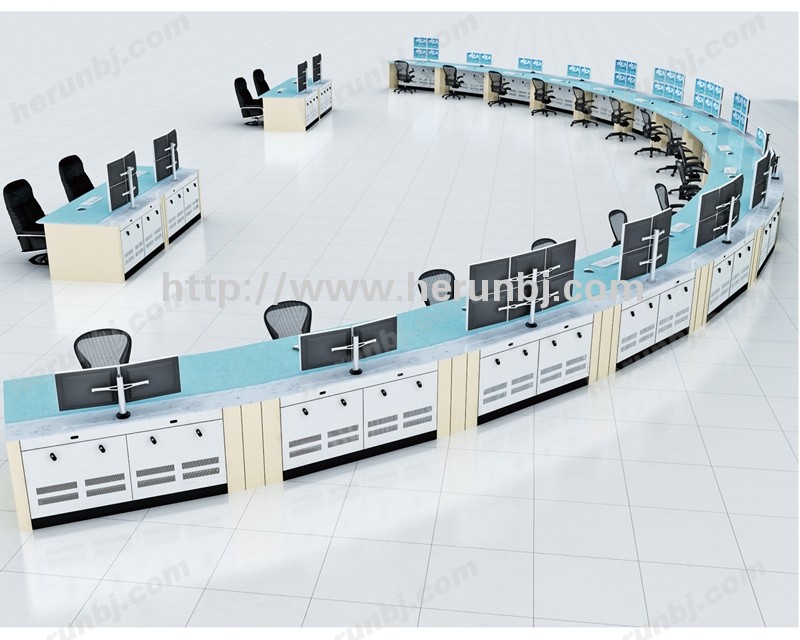北京弧形监控平面操作台 定制豪华操作台
