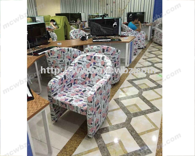 北京 美城网咖家具 可定制异形网咖桌